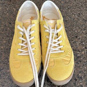 Sam Edelman Yellow Sneakers